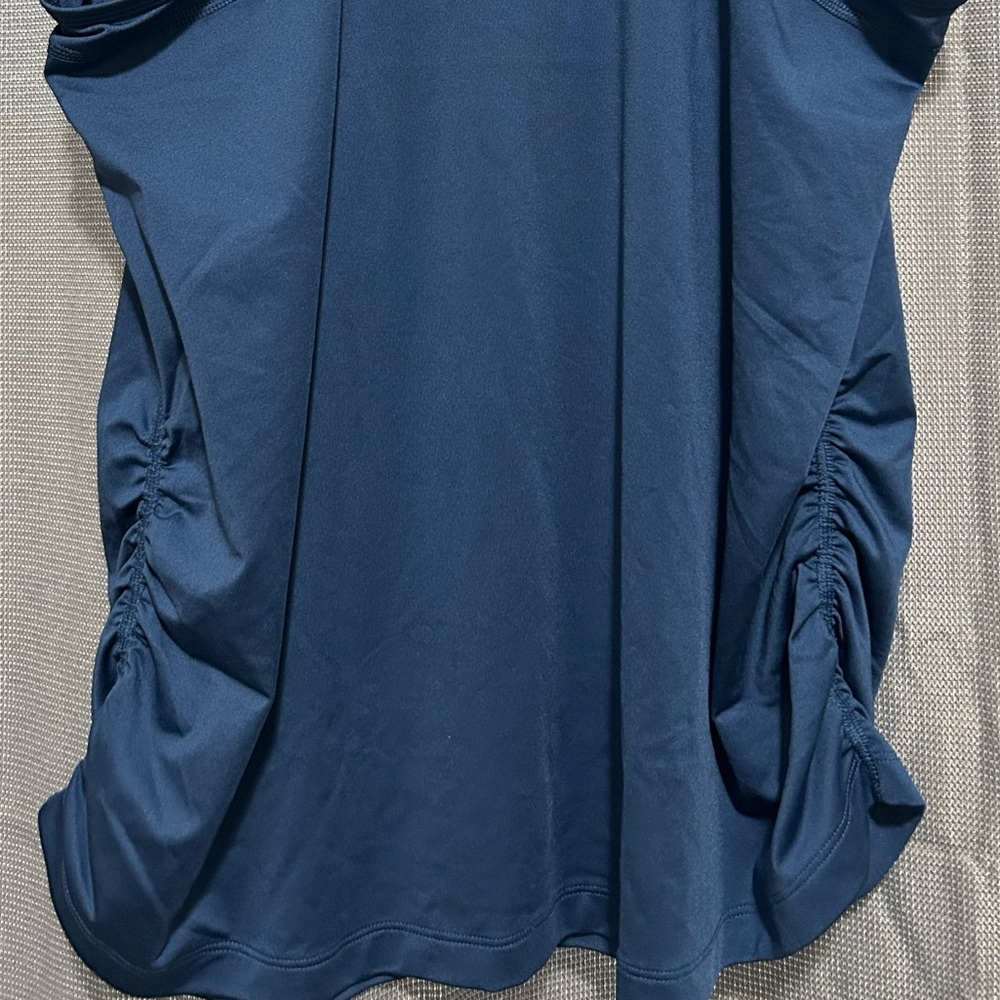 Blue Racerback Tank Top - Picture 4 of 5
